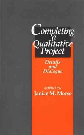 Completing a Qualitative Project