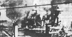 英国在阿尔及利亚歼灭法国舰队